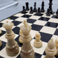 Antikes seltenes handgefertigtes Schachspiel - Set mit aus 32