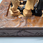 Antikes handgefertigtes chinesisches Schachfigurenset 32 Stück,