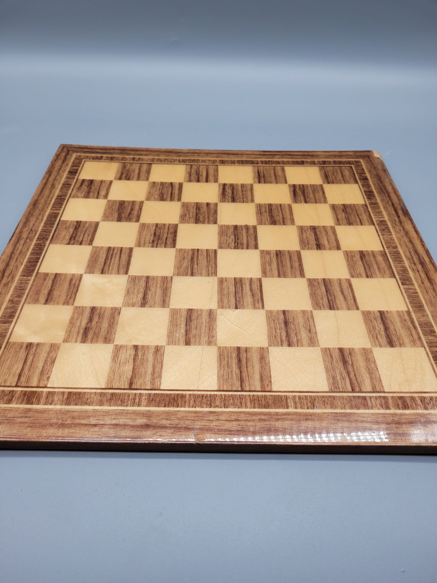 Antikes handgefertigtes Schachbrett Schachspiel für Sammler