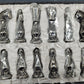 Antike Schachfiguren aus Edelmetallen