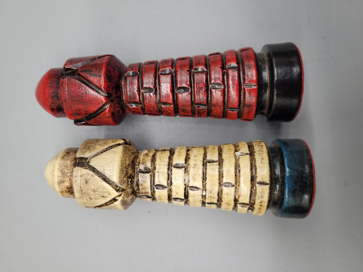 Antike Schachfiguren aus Holz