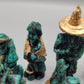 Antike mexikanische Schachfiguren aus Bronze - 32-teiliges Set