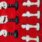 Antike chinesische Schachfiguren Handarbeit Unikat 32 Schachfiguren