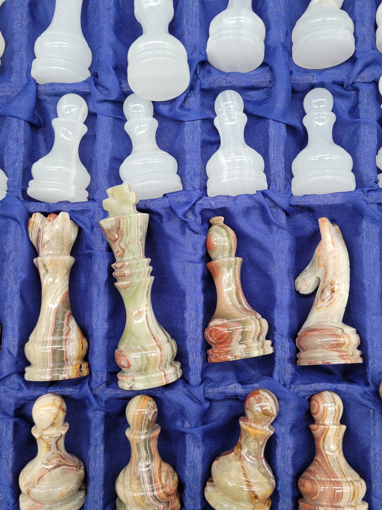Designer Marmor Schachspiel 32 schachfiguren mit Schachbrett
