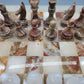 Designer Marmor Schachspiel 32 schachfiguren mit Schachbrett