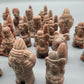 Antikes Schachspiel aus Terrakotta - 32-teiliges Sammlerstück