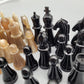 Antikes Schachspiel - 32 Schachfiguren Marmor