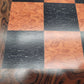 Antikes Schachbrett aus Holz -  Sammlerstück