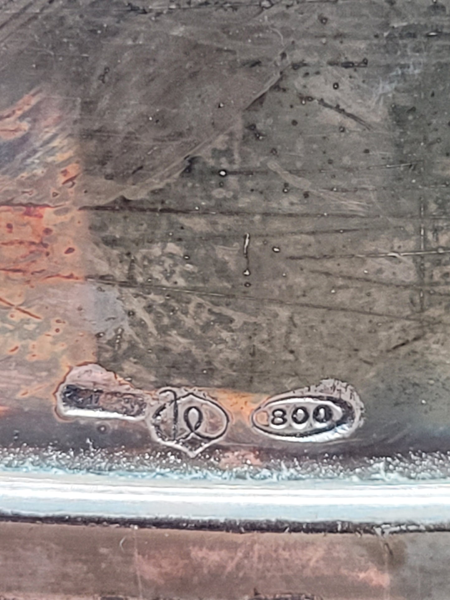 Antike 800er Silber Schale, Konfektschälchen, Zierschale