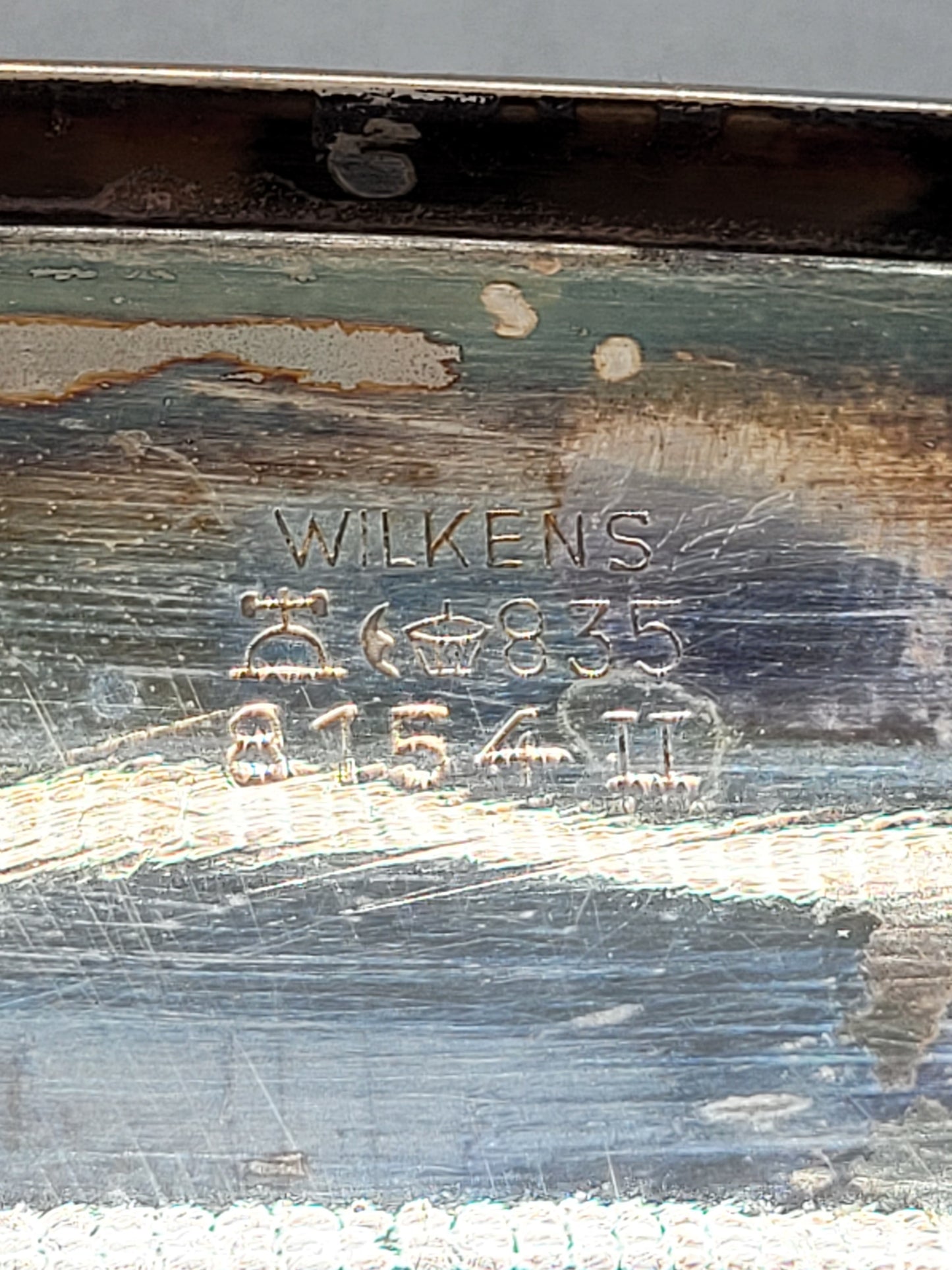 Deutsche Meistermarke Wilkens & Söhne Antike 835er Silberschale