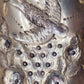 Antiker Silberlöffel mit filigranem Muster gepunzt
