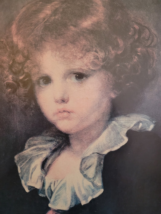 Jean-Baptiste Greuze (1725-1805) Hochwertiger Kunstdruck Child 60x50cm