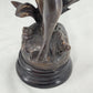 Auguste Moreau (1834-1917) Bronze, Figur 3,9kg