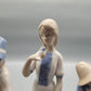 REX Valencia Set aus 3 Porzellanfiguren Mädchen, Frau und Junge