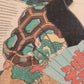 Utagawa Toyokuni (1769-1825) Xylographie Original Farbholzschnitt