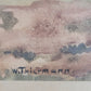 W. Thiemann (XX) Harmonische Landschaft in Aquarellfarben