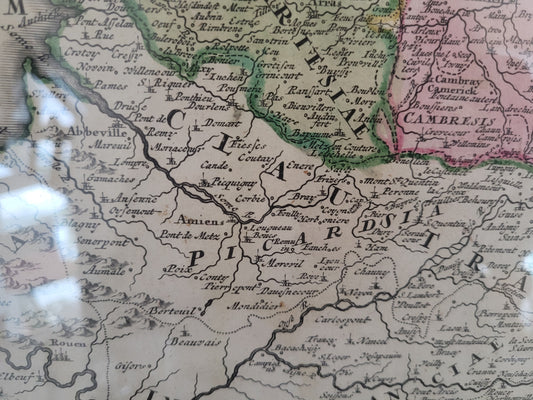 Kartographie Provincia XVII Inter Germania