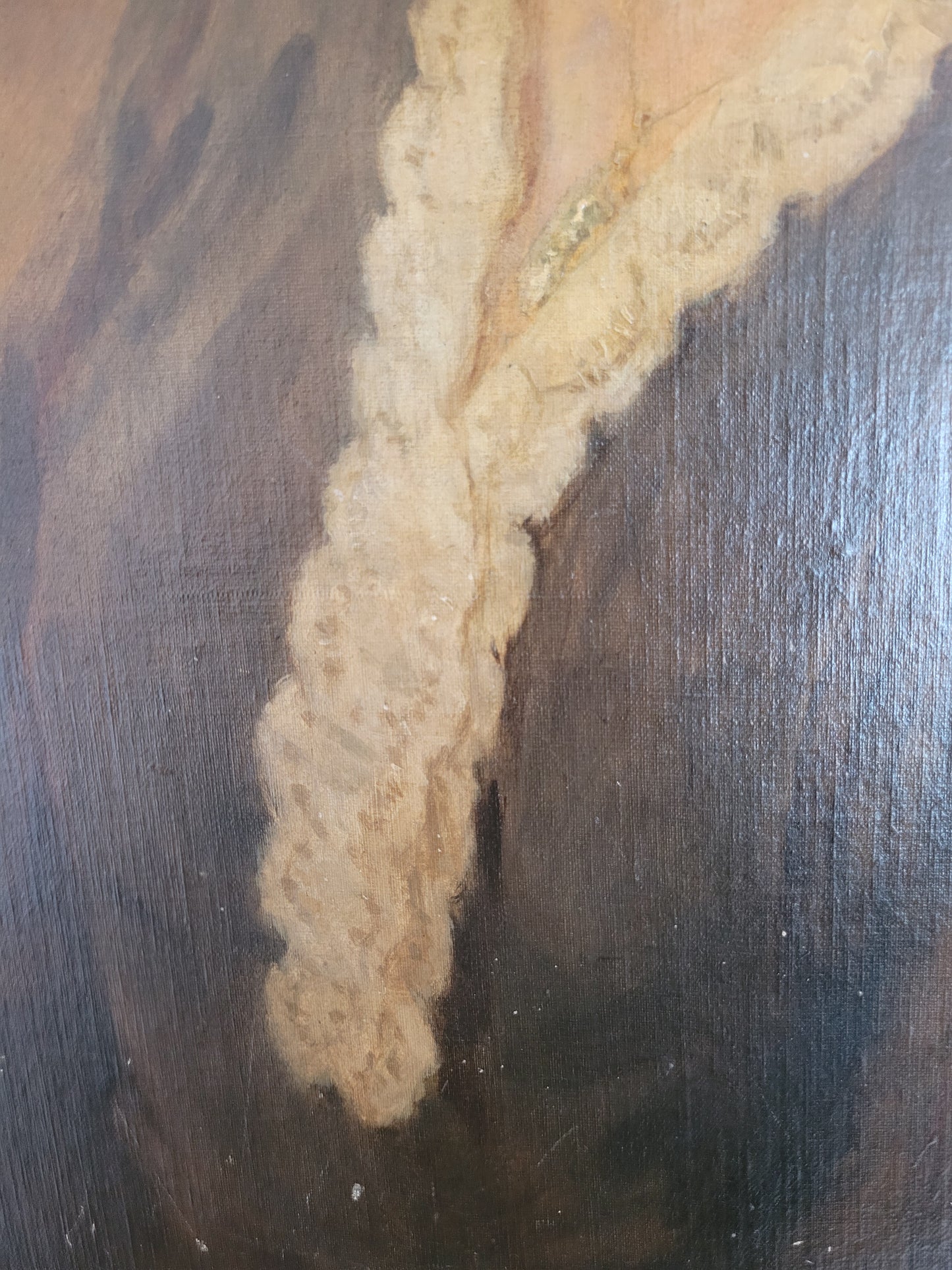 Ölgemälde eines anmutigen Porträts einer Frau in edlem, zeitlosen Stil