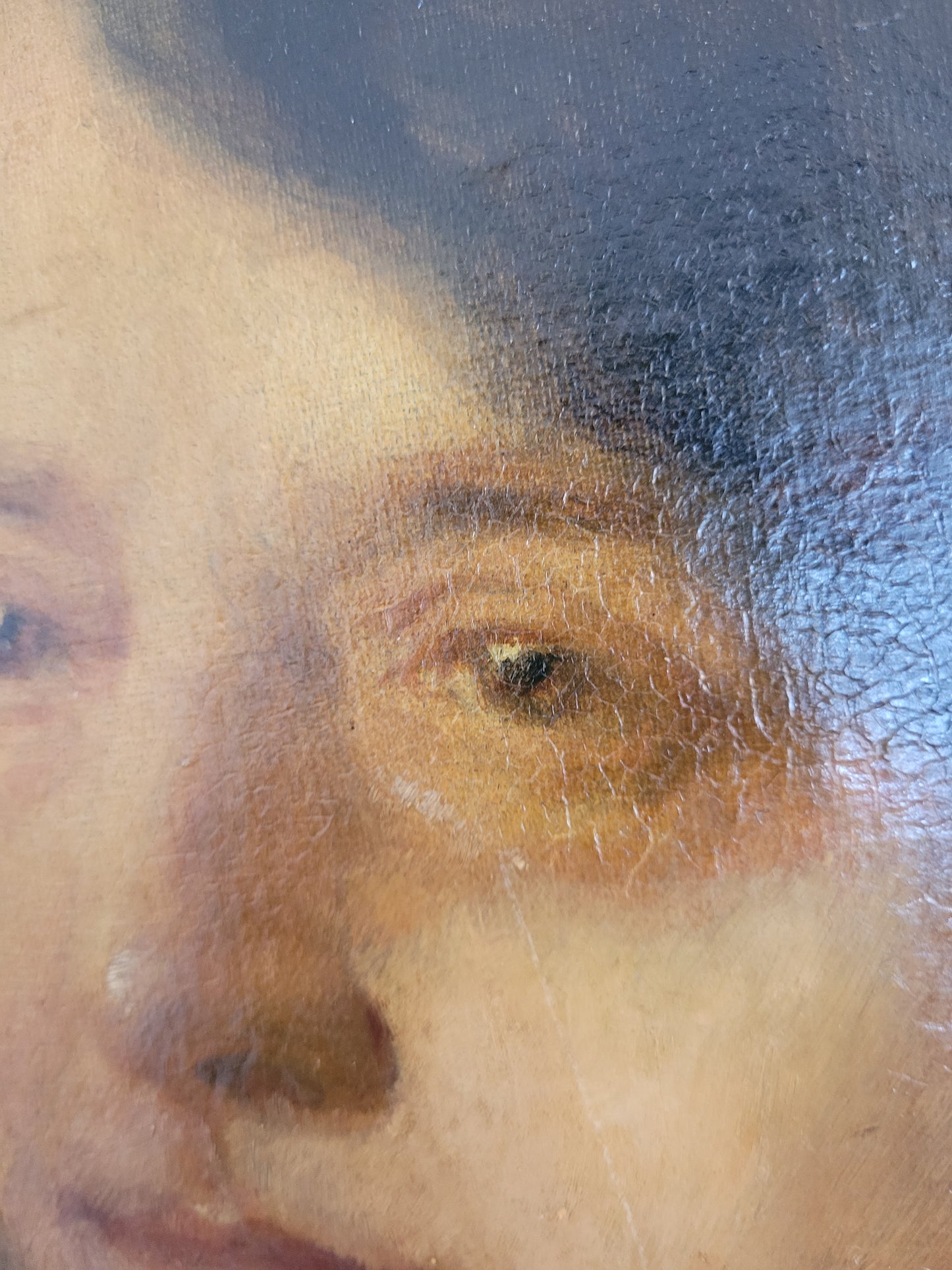 Ölgemälde eines anmutigen Porträts einer Frau in edlem, zeitlosen Stil