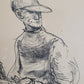 Andreas Paul Weber (1883/93-1980) Original Lithographie 60x60cm