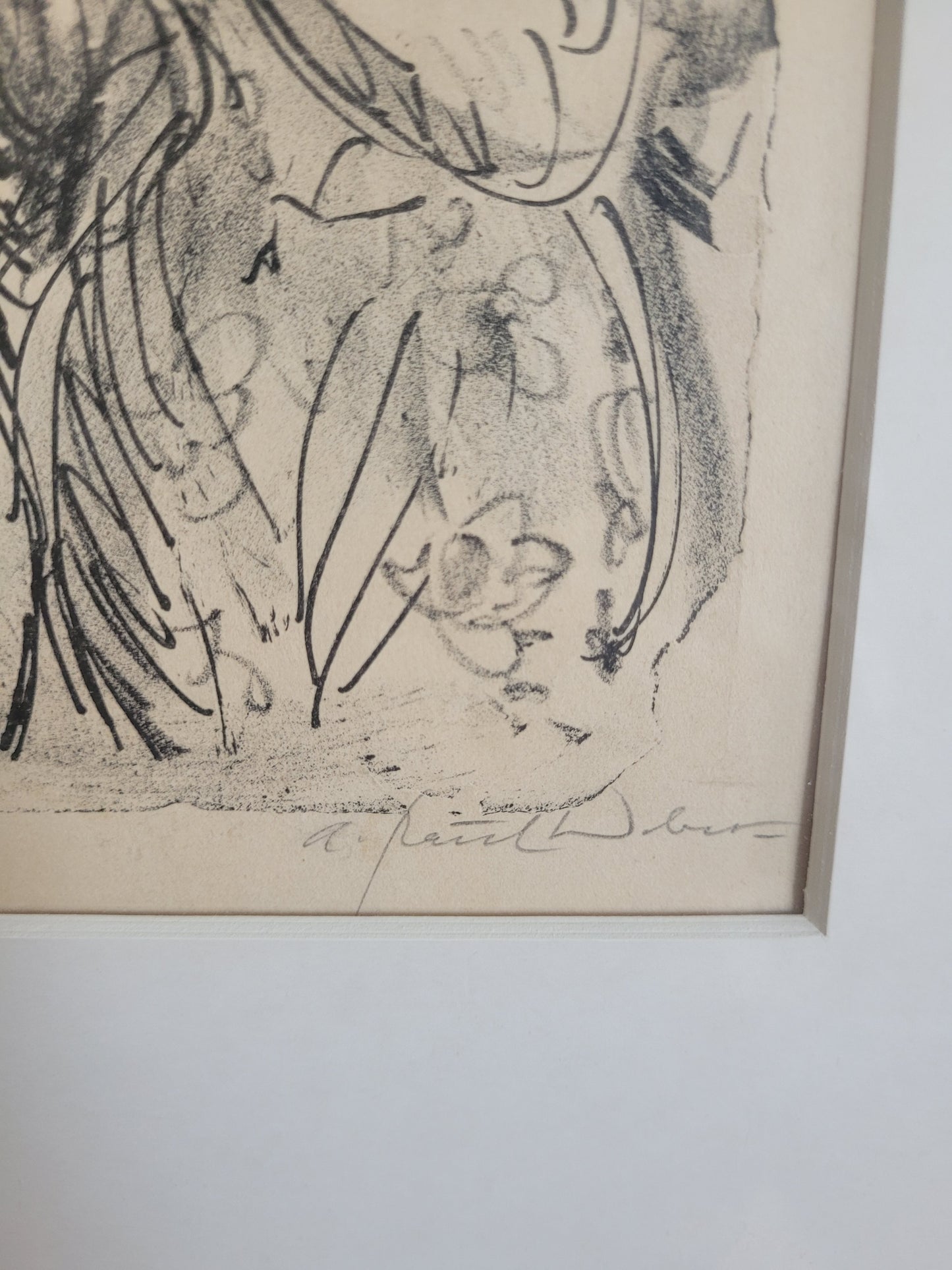 Andreas Paul Weber (1883/93-1980) Original Lithographie 60x60cm