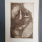 Radierung Auflage 25/30 Handsigniert Bildnis einer Frau, Frauenporträt
