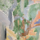 Ölmalerei (XX) Gemälde Expressionistisch dynamische Szene 60x79cm