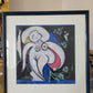 Nach Pablo Picasso (1881-1973) Ölgemälde Schlafende Frau 54 x 54cm