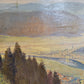 Georg Röder (1867-1958) Ölgemälde Landschaft im Rheintal 60x72cm