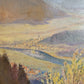 Georg Röder (1867-1958) Ölgemälde Landschaft im Rheintal 60x72cm