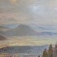 Georg Röder (1867-1958) Ölgemälde Landschaft im Rheintal 60x72cm