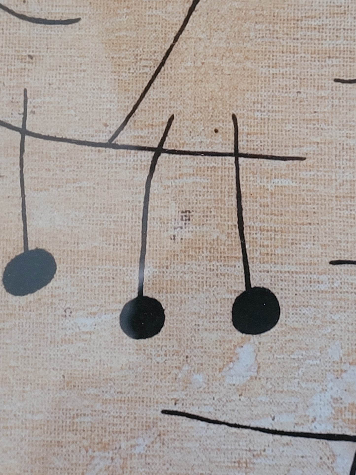 Joan Miró (1893-1983) Hochwertige Grafik Klage der Liebenden 60x50cm