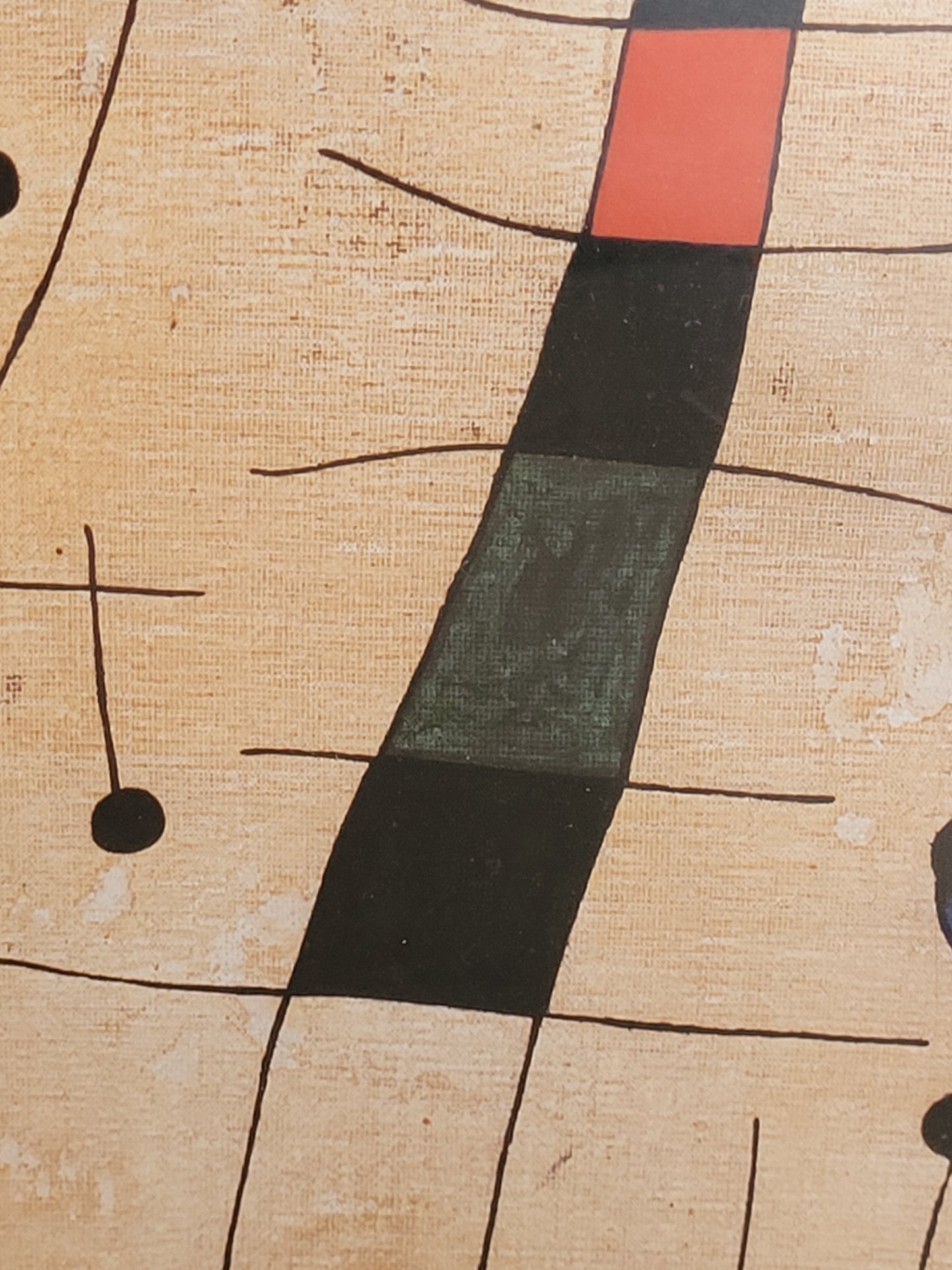 Joan Miró (1893-1983) Hochwertige Grafik Klage der Liebenden 60x50cm