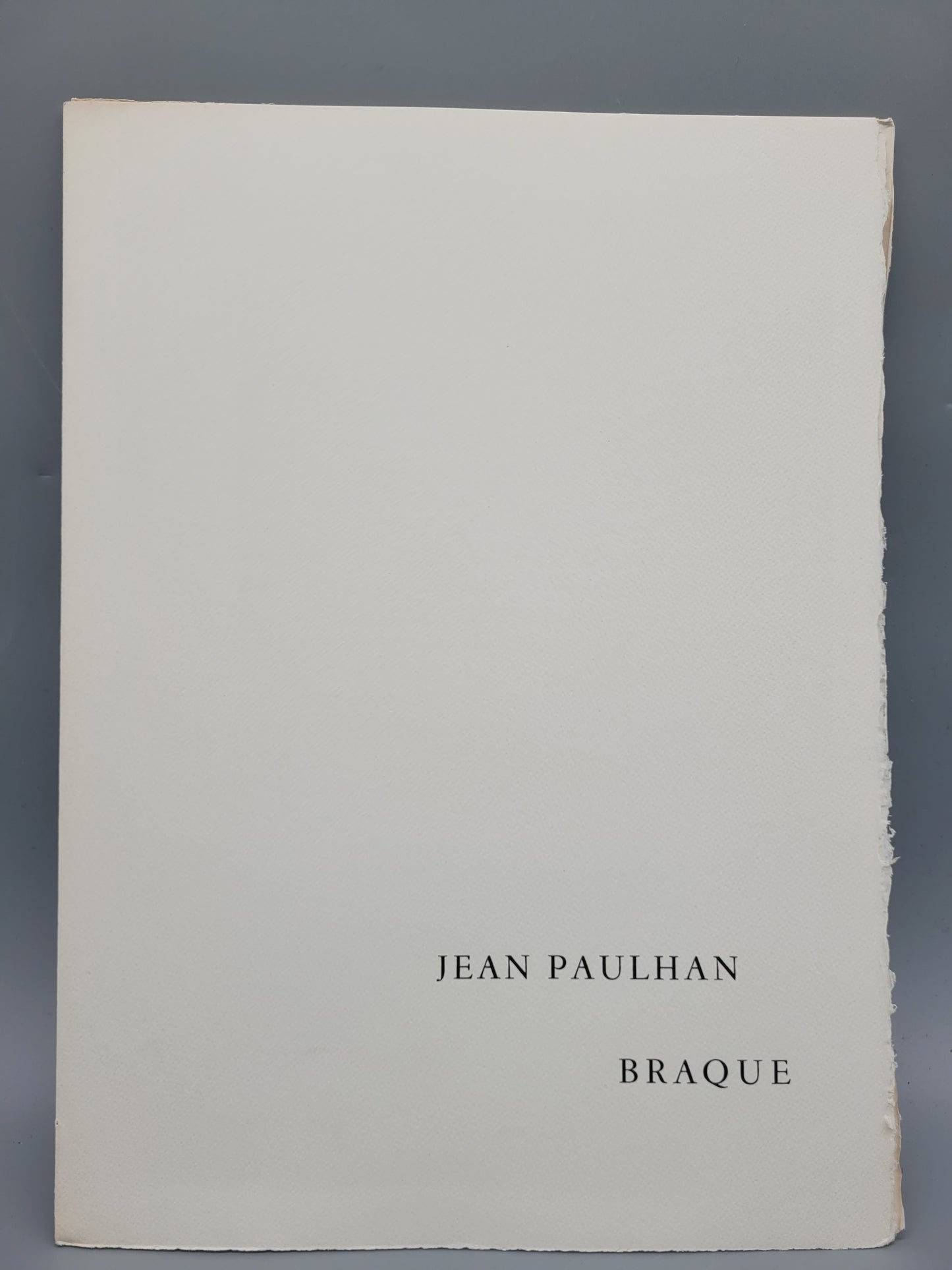 Georges Braque (1882-1963) Farblithographie inkl. Mappe