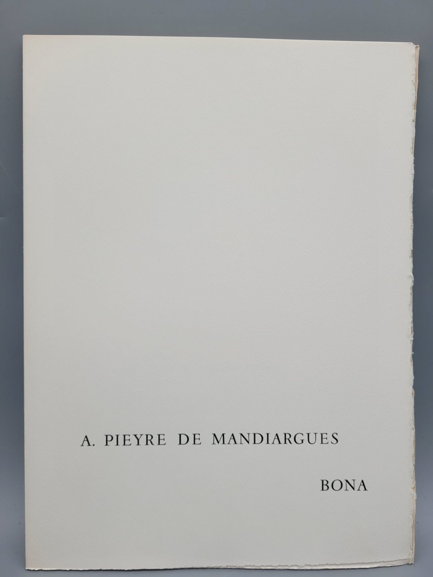 Bona de Pisis (1926-2000) Aquatinta Radierung inkl. Mappe