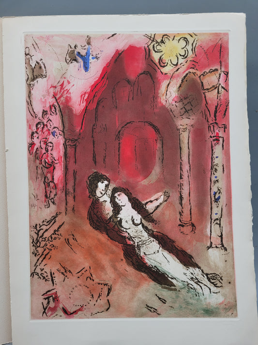 Marc Chagall (1887-1985) Farbradierung Aquatinta Grenada