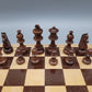 Klassisches Schachspiel, Handgeschnitzt 32 Figuren inklusive Brett