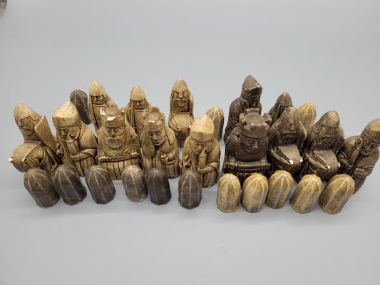 Europäisches Schachspiel Schachfiguren Set aus 32 Figuren