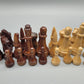 Edles Handgeschnitztes Schachspiel, 32 Figuren inklusive Schachbrett