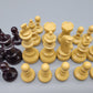 Klassisches Schachspiel Schachfiguren Set aus 32 Figuren