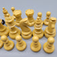 Klassisches Schachspiel Schachfiguren Set aus 32 Figuren