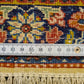 Feiner Handgeknüpfter Perser Orientteppich mit Floralen Motiven 105X72cm