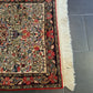 Feiner Handgeknüpfter Perser Bidjar Orientteppich mit Floralen Motiven 95X75cm