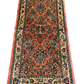 Feiner Handgeknüpfter Perser Sarough Orientteppich mit Blumen-Motiv 133X65cm