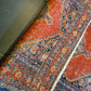 Handgeknüpfter Perser Senneh Orientteppich mit Antikem Muster 91X63cm