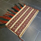 Antiker Handgeknüpfter Orientteppich Turkman Tasche Satteltasche 81X44cm