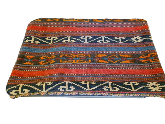 Antiker Handgeknüpfter Orientteppich – Turkman Teppich Tasche Bezug 40X28cm