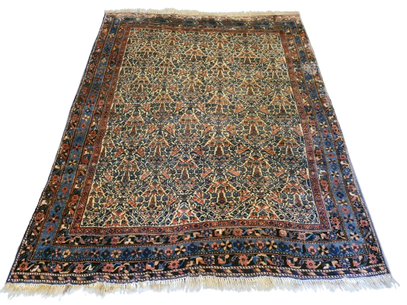 Antiker Handgeknüpfter Orientteppich – Perser Afshari Teppich 184X140cm
