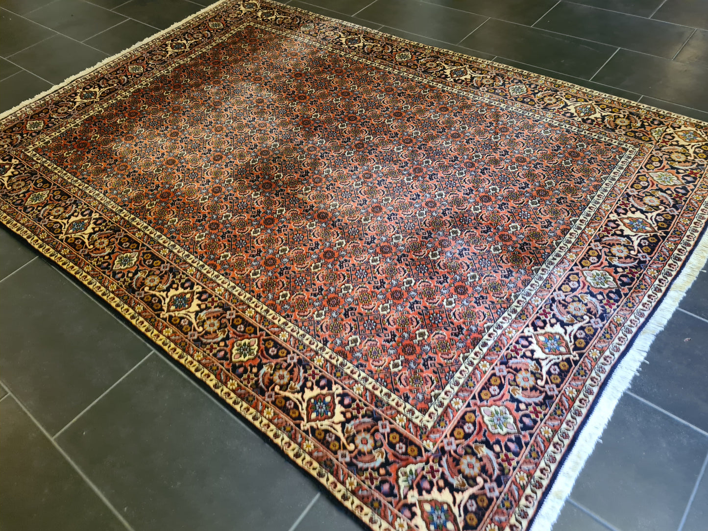 Feiner Handgeknüpfter Orientteppich – Perser Bidjar Teppich 250X173cm