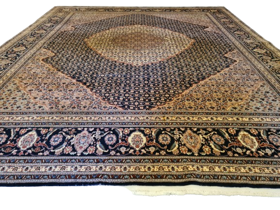 Feiner Handgeknüpfter Orientteppich – Perser Isfahan Teppich 295x250cm